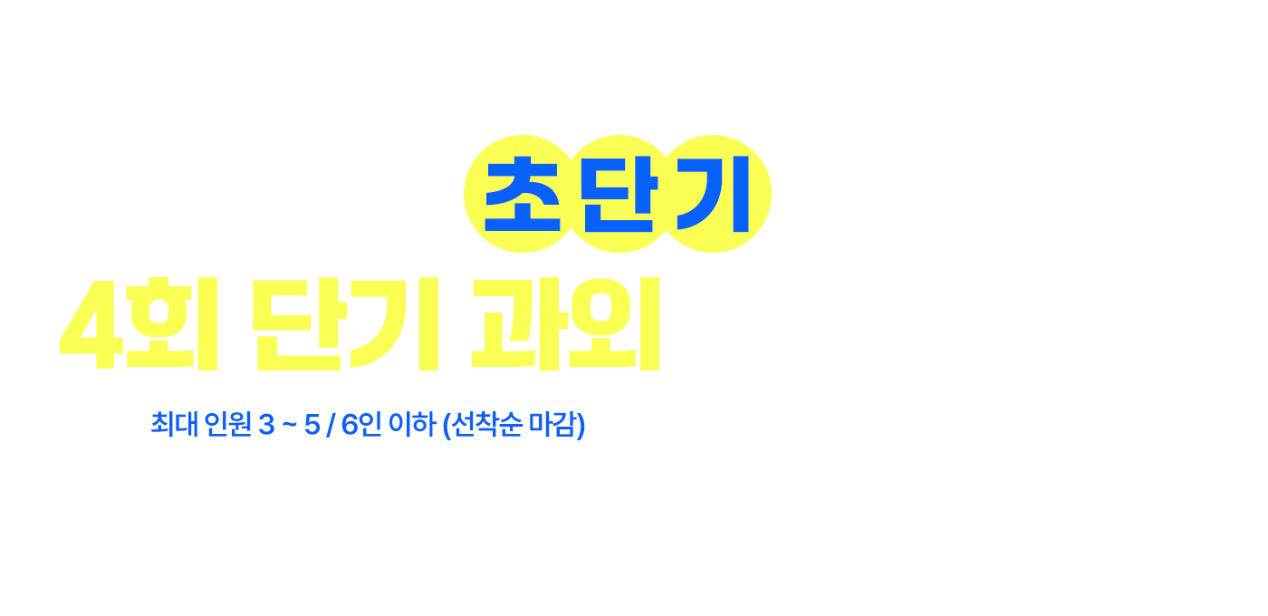 2026 대한항공 초단기 4회 단기 과외